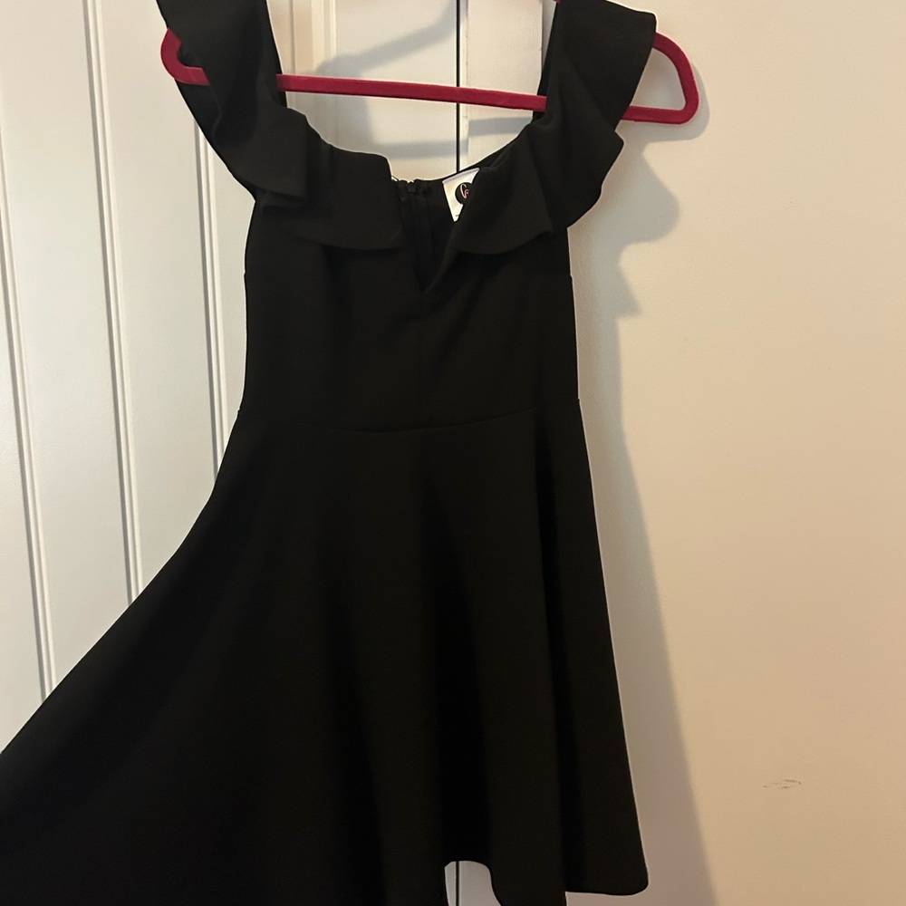 Boutique, mini black dress, size small